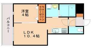 LiveCasa高宮の物件間取画像